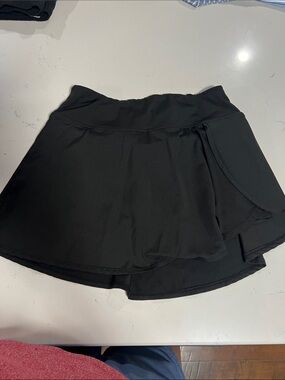 SHEIN Black Active Skirt with Inner Shorts